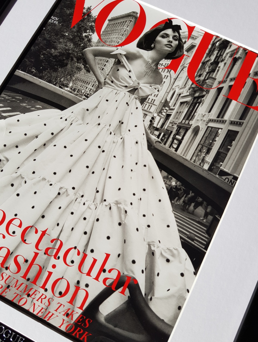 Fran Summers Framed Original Vogue Magazine Cover - Icon Republic
