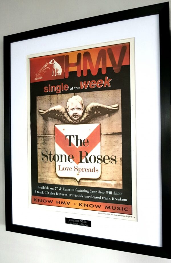 The Stone Roses-Framed Original 1994 NME - Icon Republic