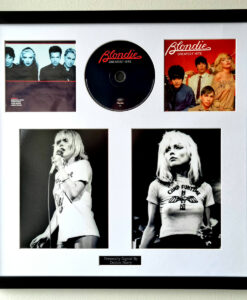 Debbie Harry Blondie Personally signed & framed ONE ONLY Limited Edition CD Montage